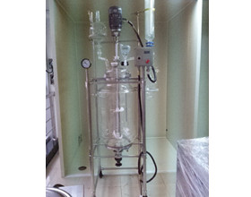 100L双层玻璃反应釜